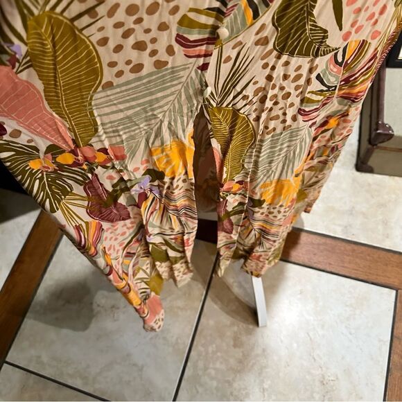 Versona Tropical Print Maxi Skirt Size Large NWT - Picture 7 of 11